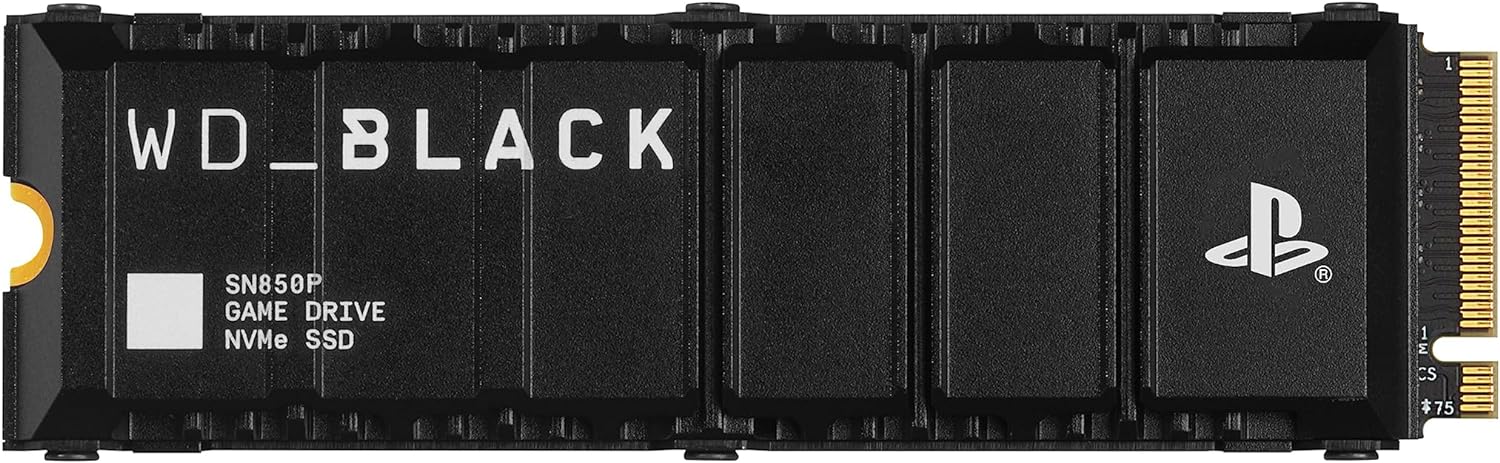 WD_BLACK SN850P NVMe™ SSD for PS5® consoles - 4TB - Console Accessories by Western Digital The Chelsea Gamer