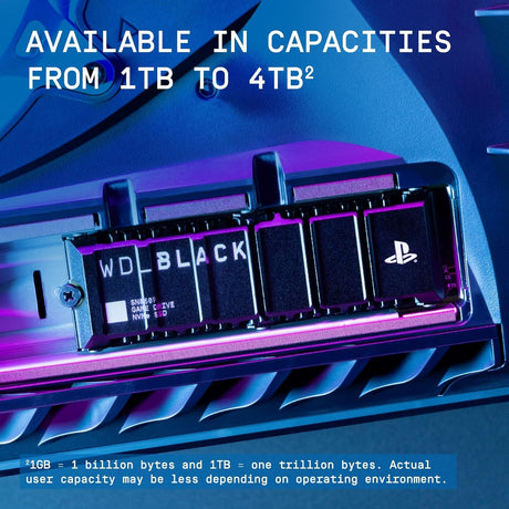 WD_BLACK SN850P NVMe™ SSD for PS5® consoles - 4TB - Console Accessories by Western Digital The Chelsea Gamer