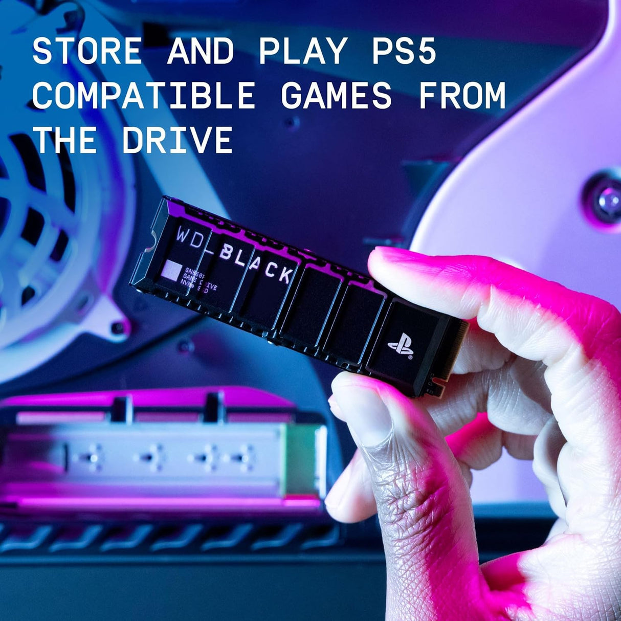WD_BLACK SN850P NVMe™ SSD for PS5® consoles - 4TB - Console Accessories by Western Digital The Chelsea Gamer