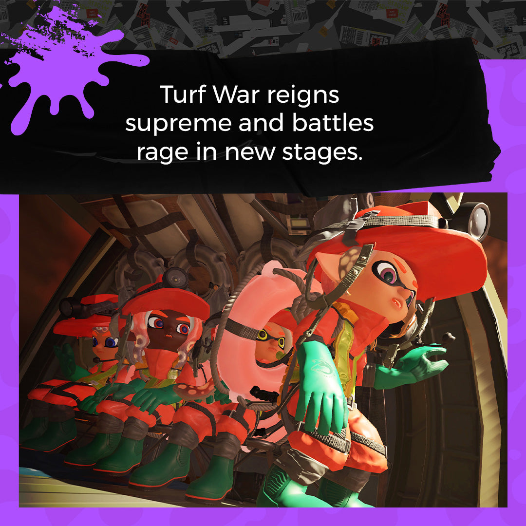 Splatoon 3 + Expansion Pass + 3 Months NSO - Nintendo Switch - Video Games by Nintendo The Chelsea Gamer