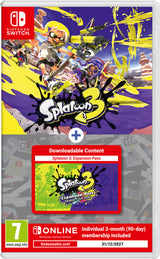 Splatoon 3 + Expansion Pass + 3 Months NSO - Nintendo Switch - Video Games by Nintendo The Chelsea Gamer