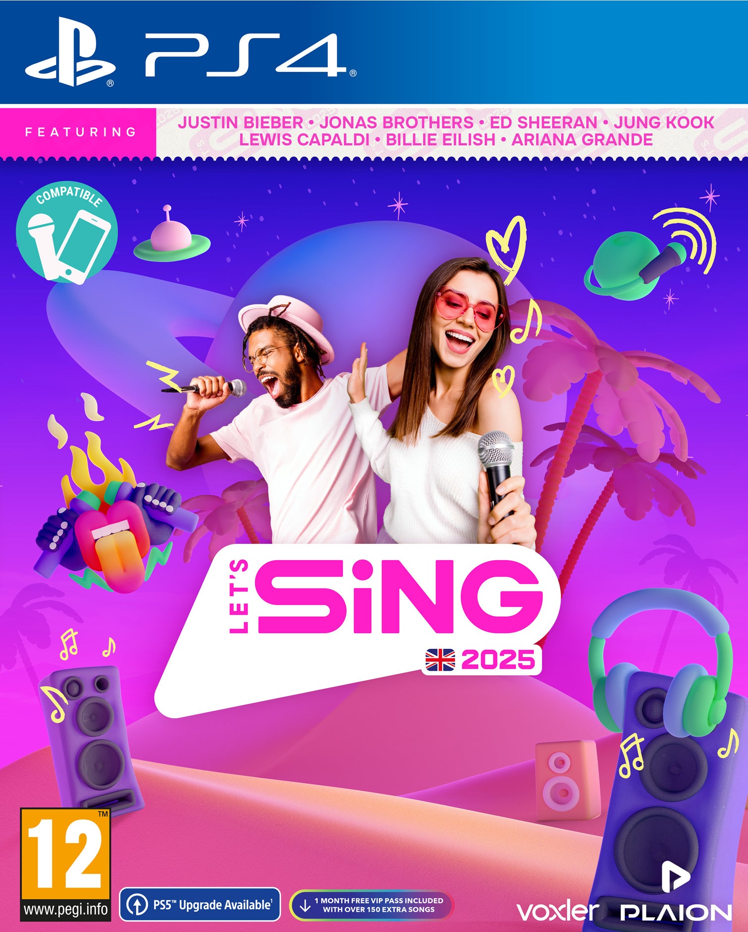 Let's Sing 2025 - UK Version (Standalone) PlayStation 4 - Video Games by Plaion The Chelsea Gamer
