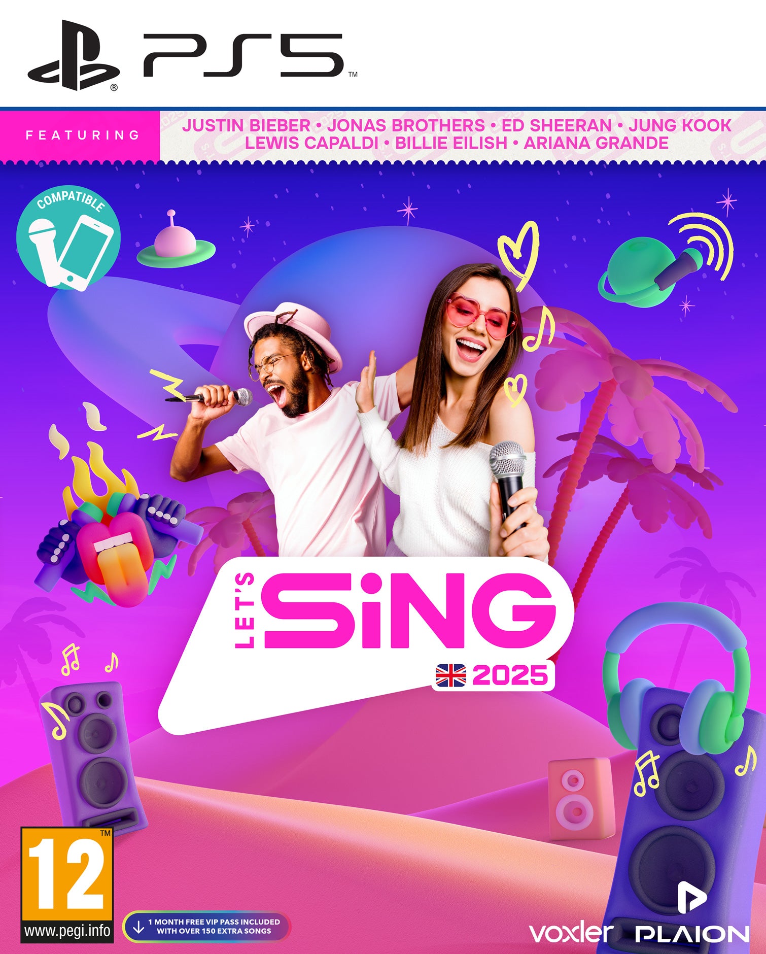 Let's Sing 2025 - UK Version (Standalone) PlayStation 5 - Video Games by Plaion The Chelsea Gamer