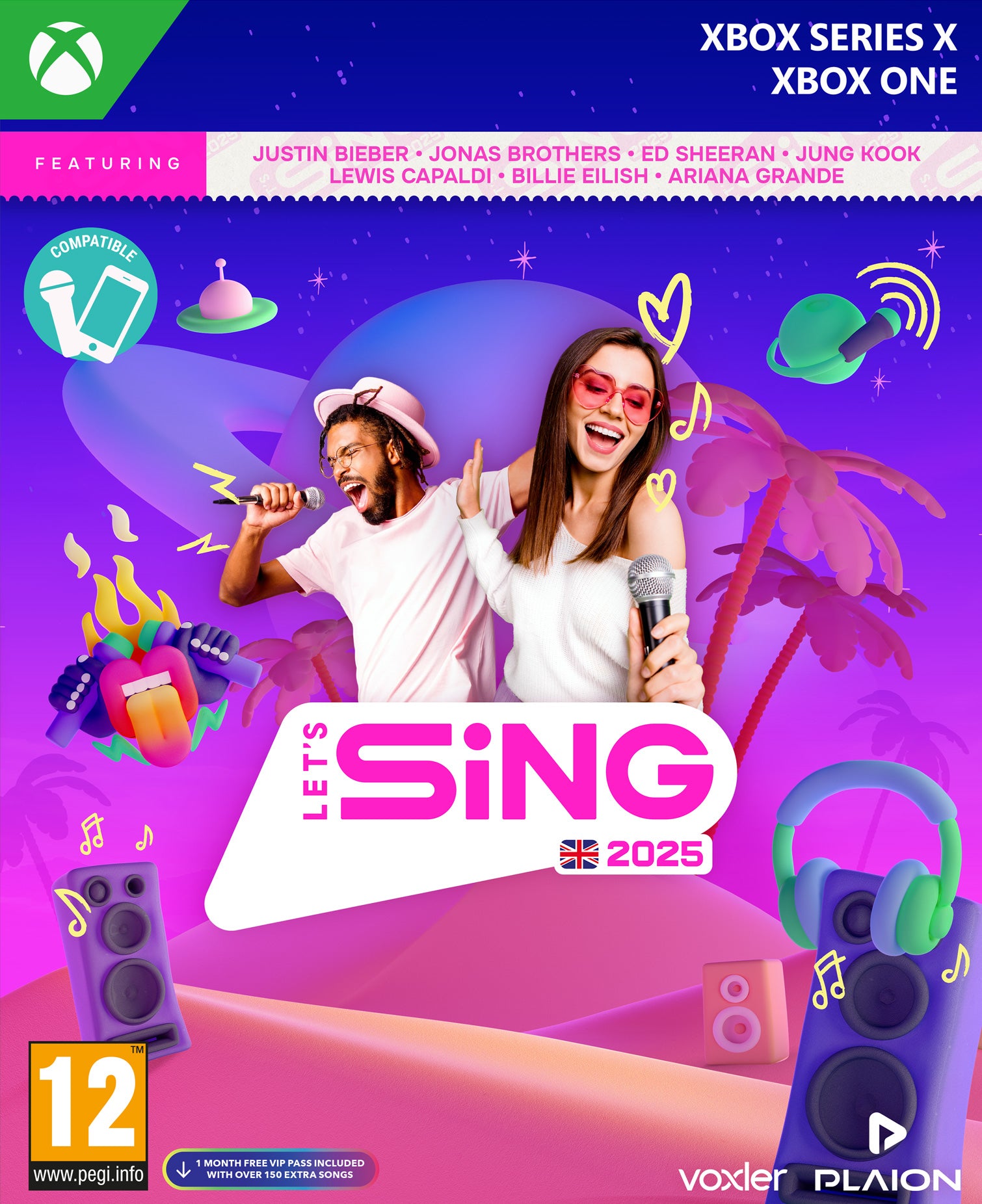 Let's Sing 2025 - UK Version (Standalone) Xbox - Video Games by Plaion The Chelsea Gamer