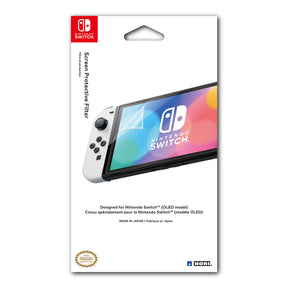 Hori - Screen Protective Filter for Nintendo Switch - OLED Model - Console Accessories by HORI The Chelsea Gamer