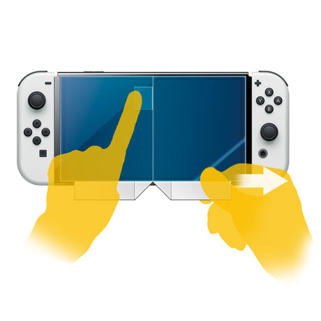Hori - Screen Protective Filter for Nintendo Switch - OLED Model - Console Accessories by HORI The Chelsea Gamer