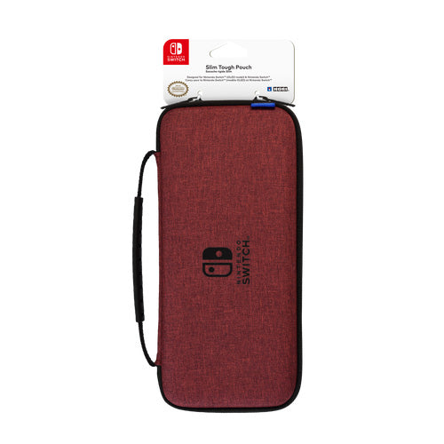 Hori - Slim Tough Pouch (Red) for Nintendo Switch - Console Accessories by HORI The Chelsea Gamer