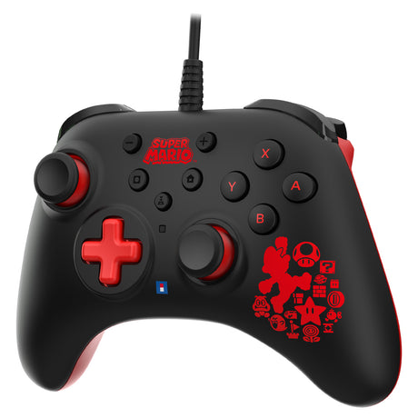 HORI - HORIPAD Turbo (Mario) for Nintendo Switch - Console Accessories by HORI The Chelsea Gamer