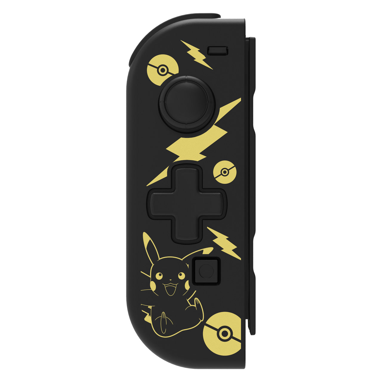 Hori - D-Pad Controller (L) Pokémon: Pikachu Black & Gold Edition for Nintendo Switch - Console Accessories by HORI The Chelsea Gamer