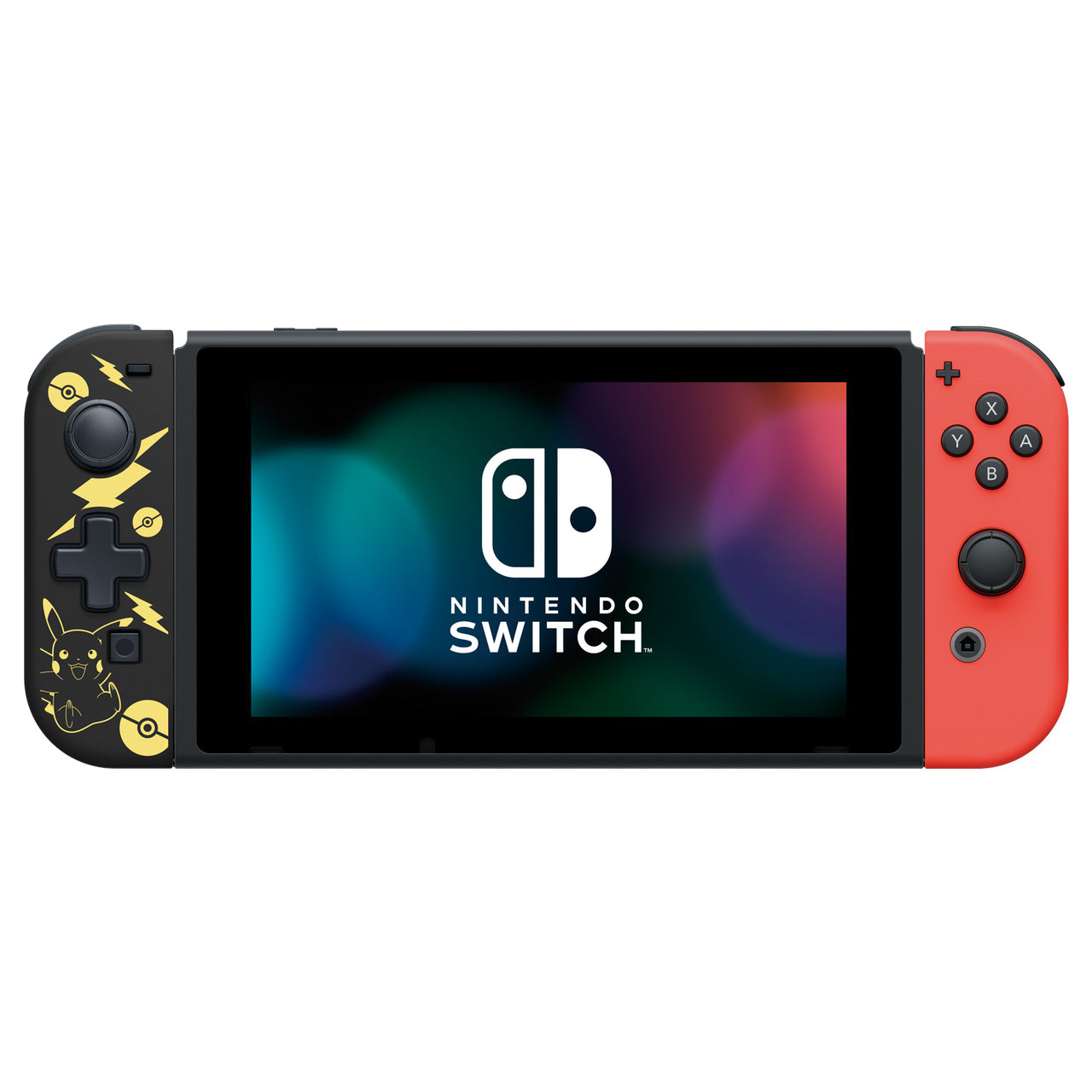 Hori - D-Pad Controller (L) Pokémon: Pikachu Black & Gold Edition for Nintendo Switch - Console Accessories by HORI The Chelsea Gamer