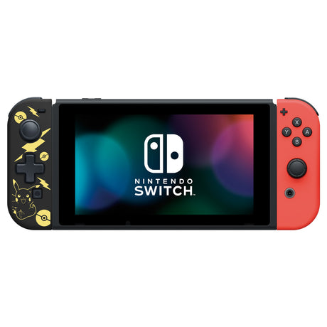Hori - D-Pad Controller (L) Pokémon: Pikachu Black & Gold Edition for Nintendo Switch - Console Accessories by HORI The Chelsea Gamer