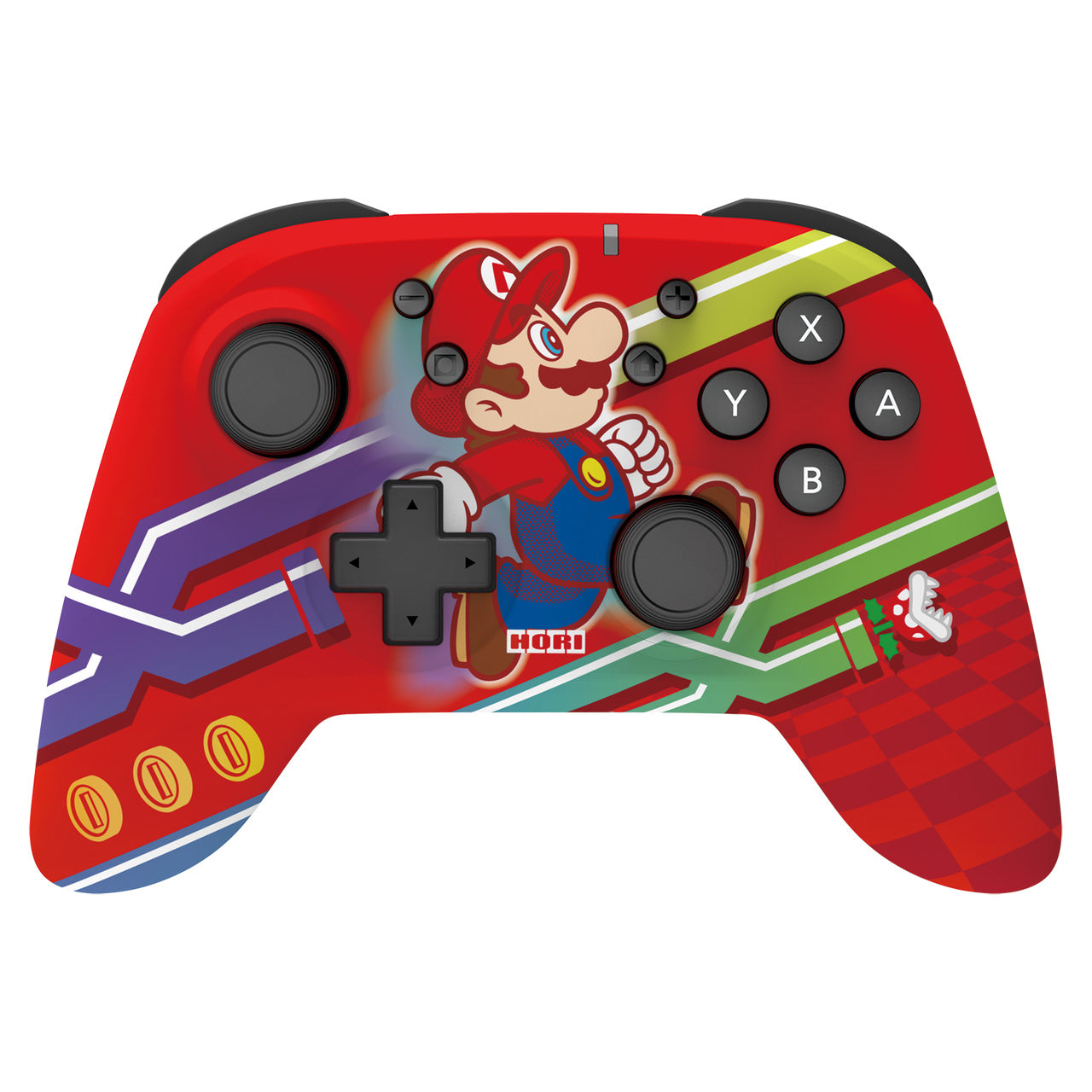 Hori - Wireless HORIPAD (Super Mario) for Nintendo Switch - Console Accessories by HORI The Chelsea Gamer