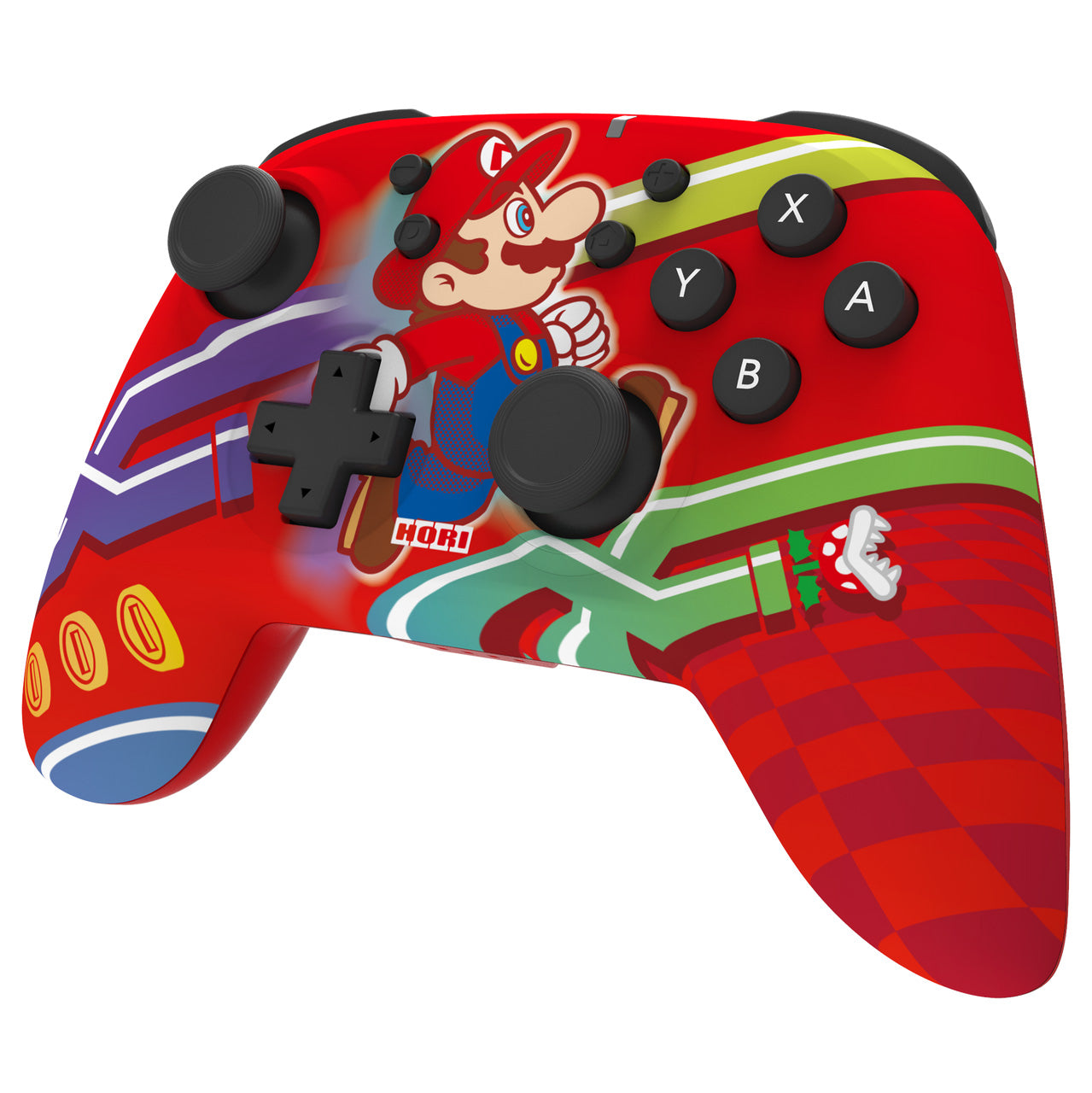 Hori - Wireless HORIPAD (Super Mario) for Nintendo Switch - Console Accessories by HORI The Chelsea Gamer