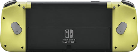 Hori - Split Pad Compact (Light Grey x Yellow) for Nintendo Switch - Console Accessories by HORI The Chelsea Gamer