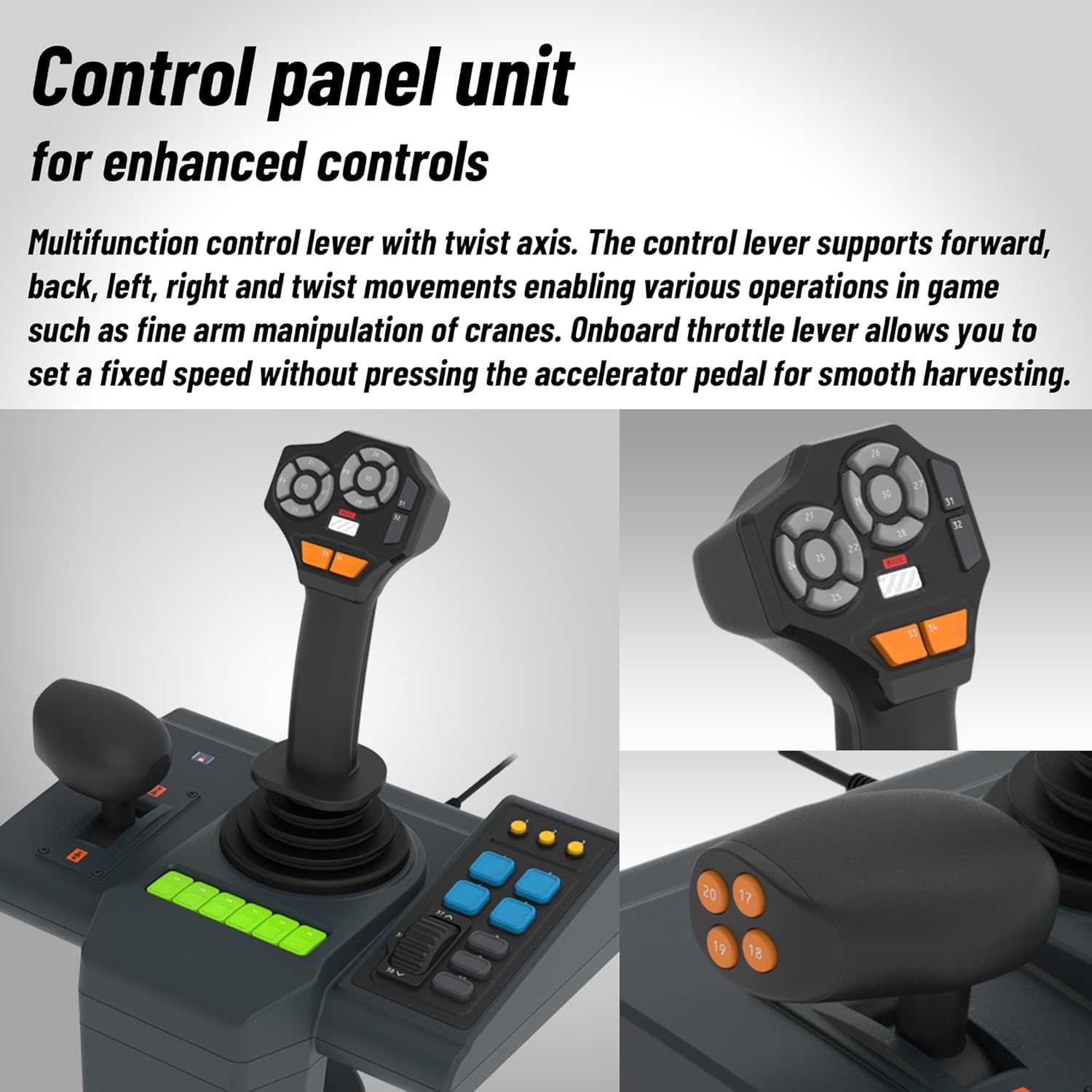 Hori - Farming Vehicle Control System for Windows 11/10 - Console Accessories by HORI The Chelsea Gamer