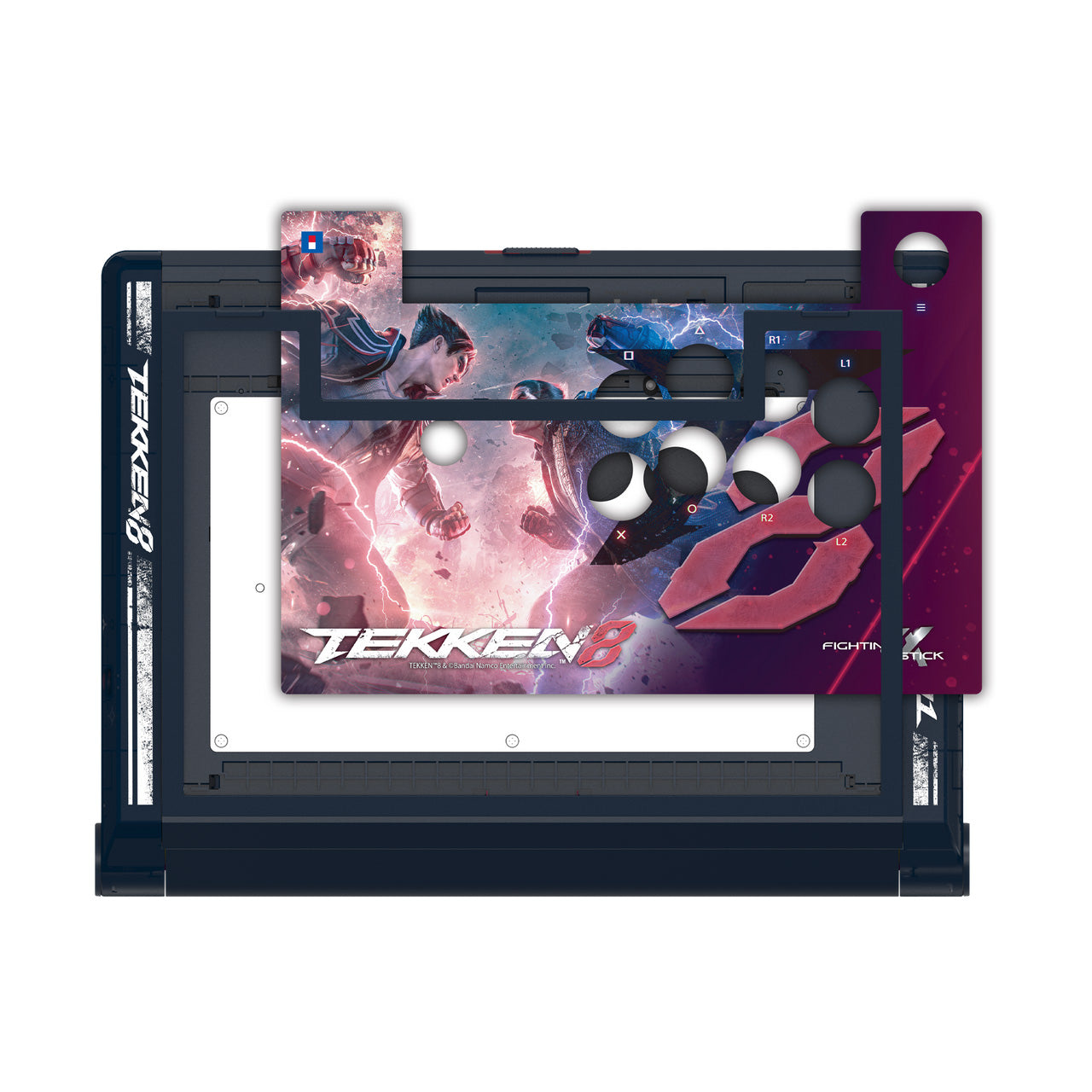 Hori - Fighting Stick α (TEKKEN 8 Edition) for PlayStation® 5 - Console Accessories by HORI The Chelsea Gamer