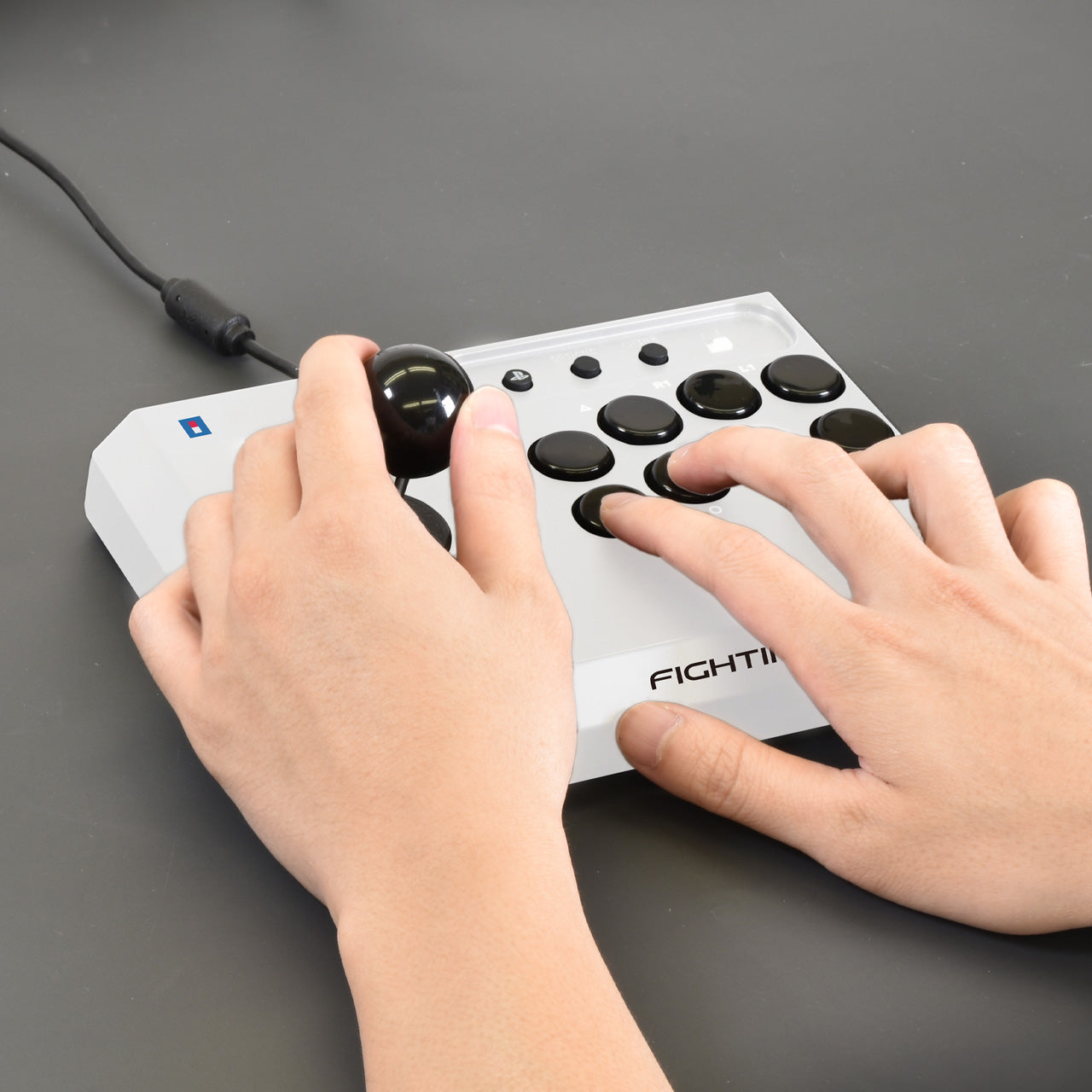 Hori - Fighting Stick Mini for PlayStation®5 - Console Accessories by HORI The Chelsea Gamer