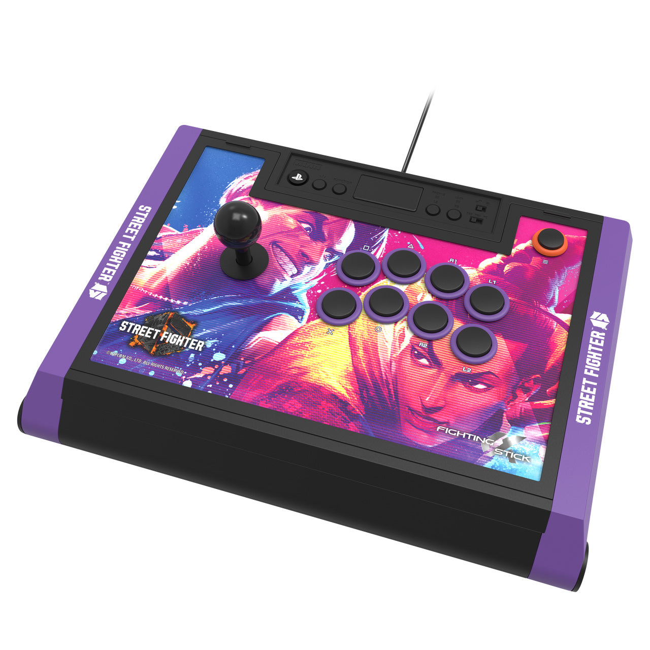Hori - Fighting Stick α (Street Fighter 6 Edition) for PlayStation®5 - Console Accessories by HORI The Chelsea Gamer
