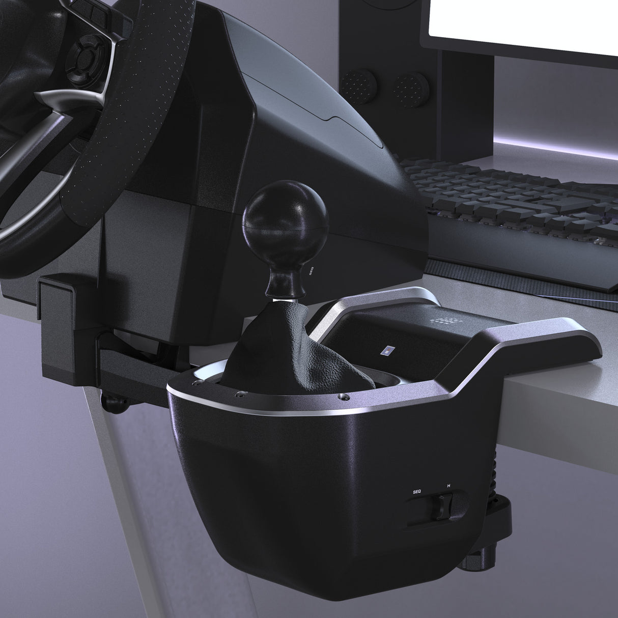 Hori - 7-Speed Racing Shifter for PC - Console Accessories by HORI The Chelsea Gamer