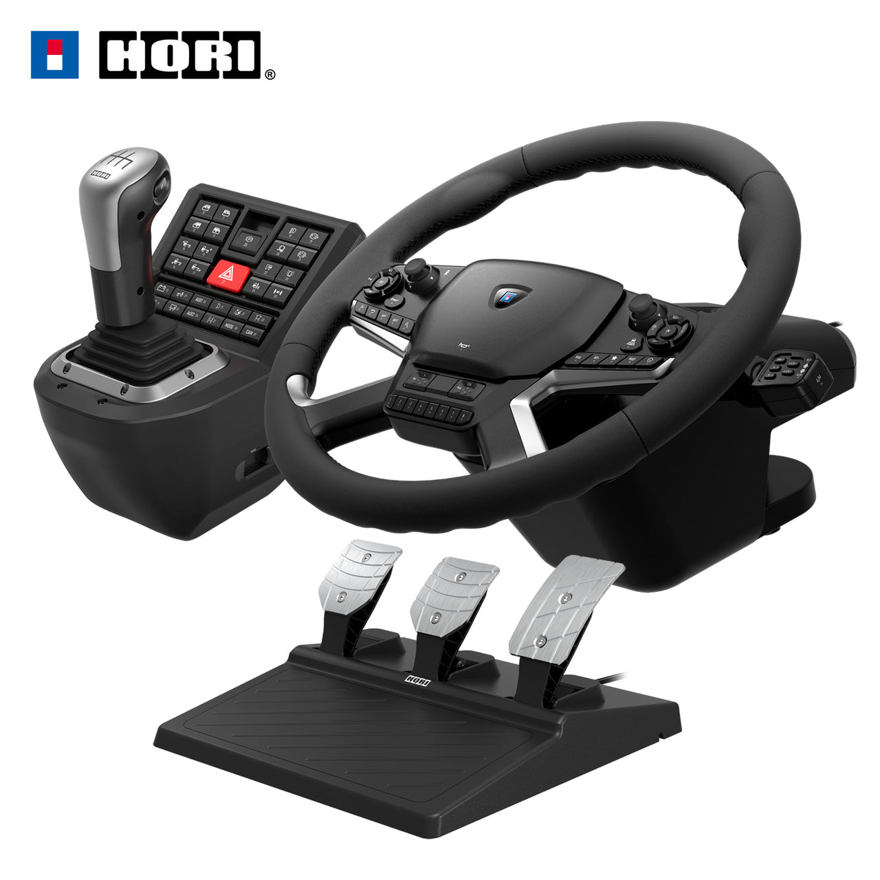 Hori - Force Feedback Truck Control System for Windows 11/10 - Console Accessories by HORI The Chelsea Gamer