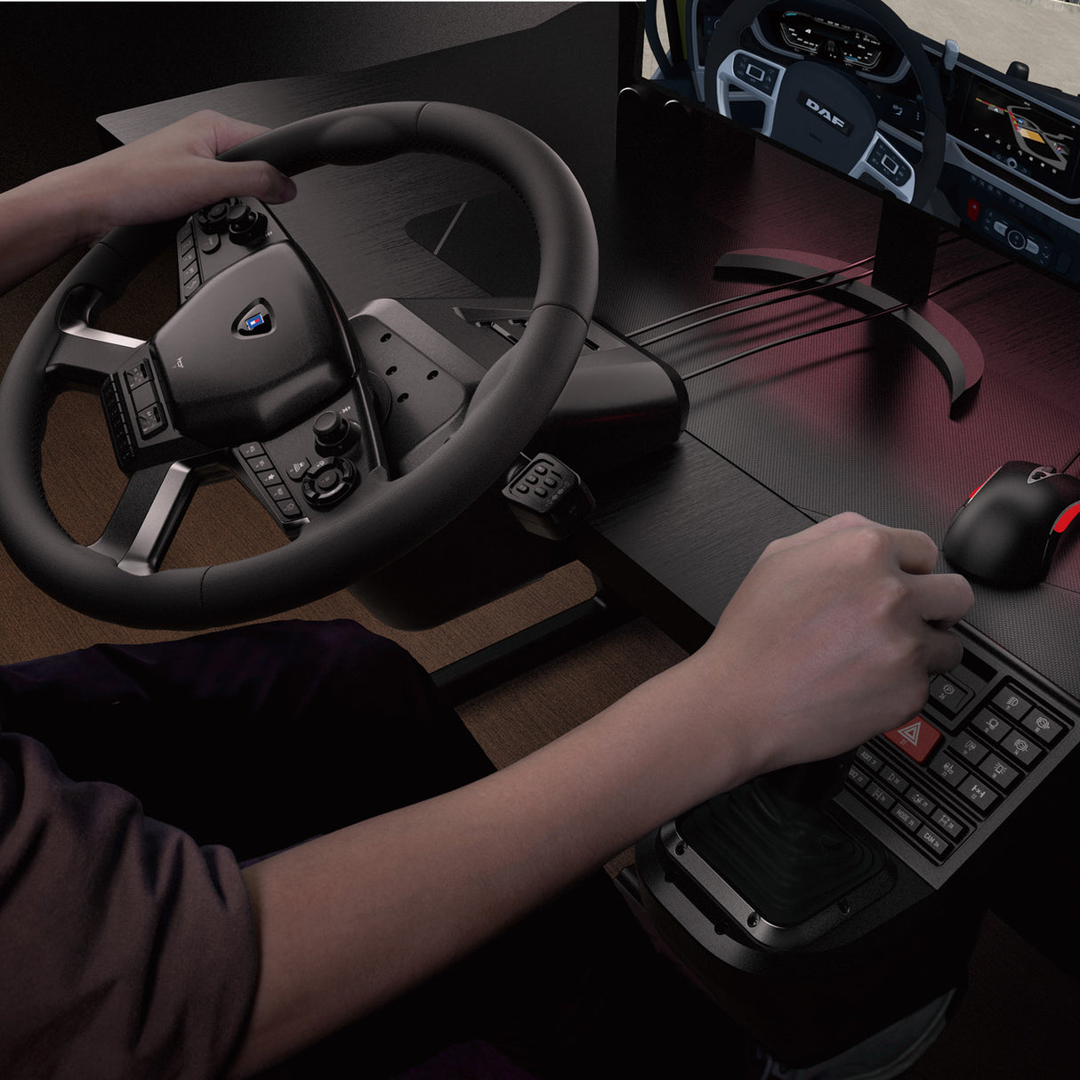 Hori - Force Feedback Truck Control System for Windows 11/10 - Console Accessories by HORI The Chelsea Gamer