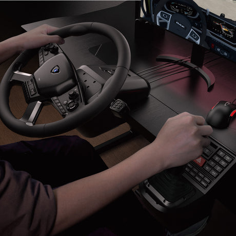 Hori - Force Feedback Truck Control System for Windows 11/10 - Console Accessories by HORI The Chelsea Gamer