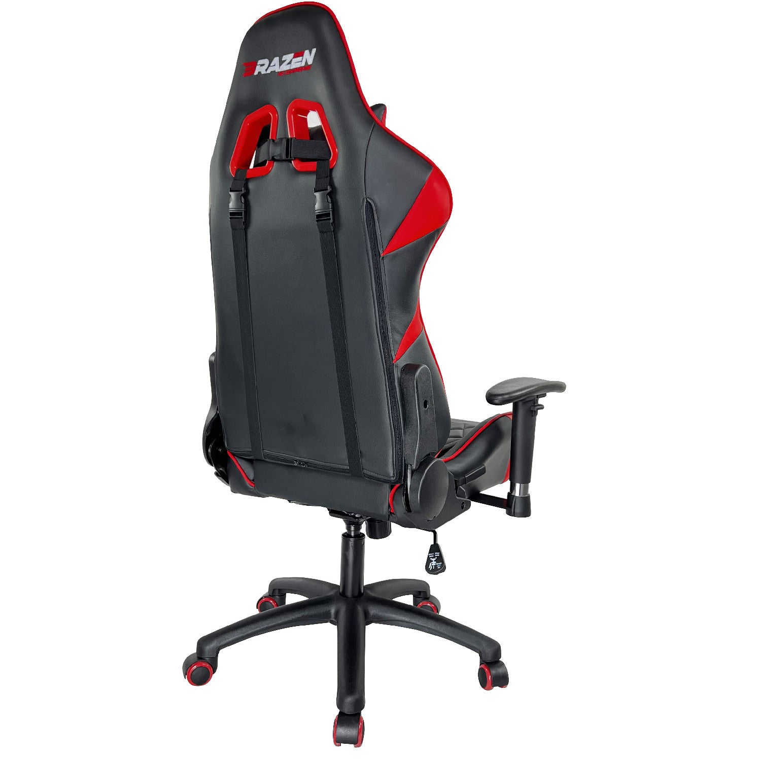 BraZen Venom Esports Elite PC Gaming Chair - Red - Furniture by BraZen The Chelsea Gamer