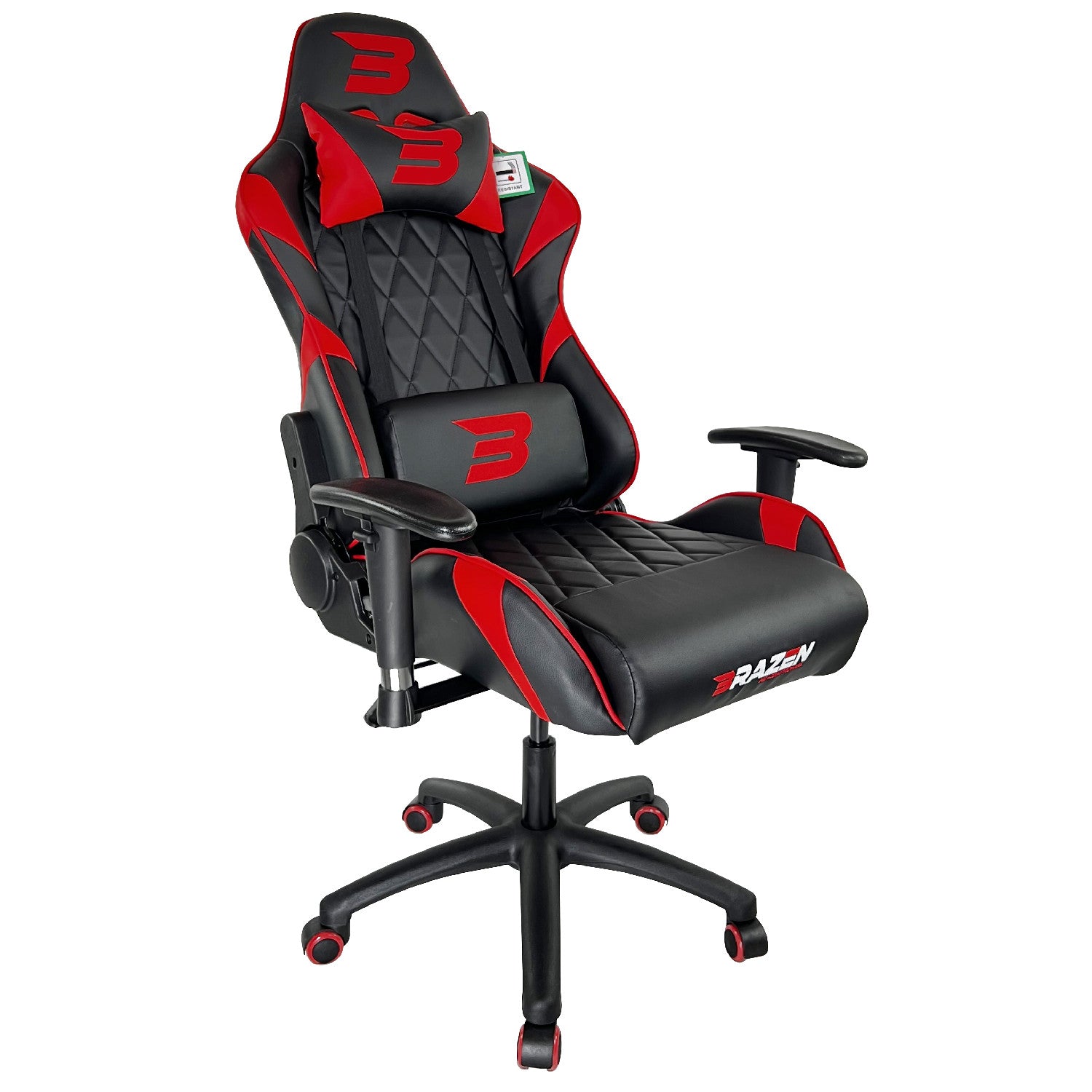 BraZen Venom Esports Elite PC Gaming Chair - Red - Furniture by BraZen The Chelsea Gamer