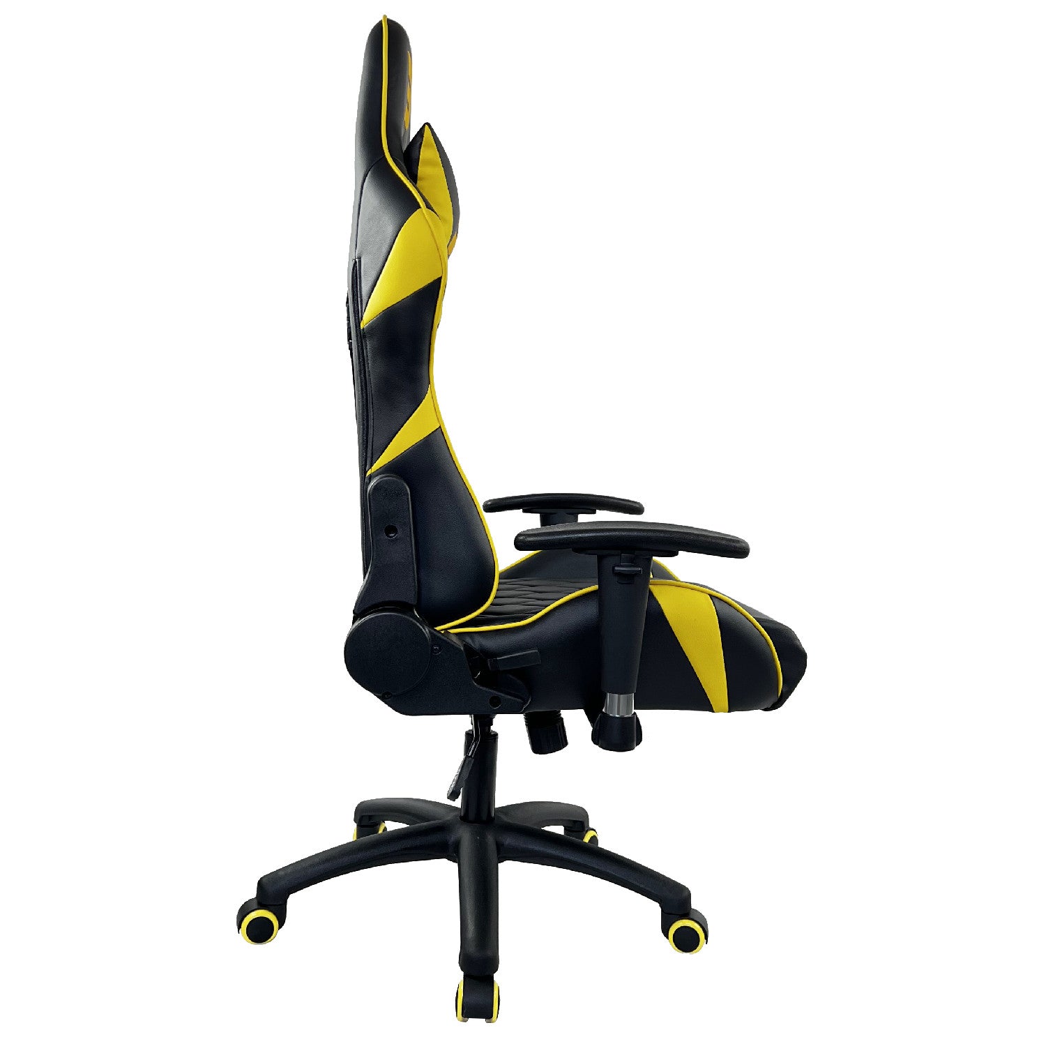 BraZen Venom Esports Elite PC Gaming Chair - Yellow - Furniture by BraZen The Chelsea Gamer