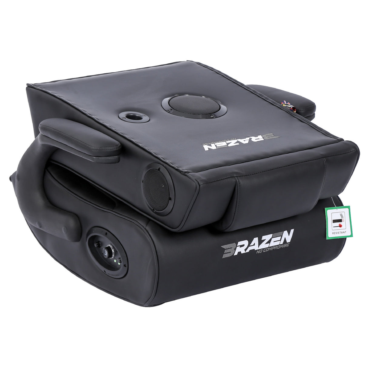 BraZen Emperor X 2.1 DAB Surround Sound Gaming Chair - Floor Rocker - Furniture by BraZen The Chelsea Gamer
