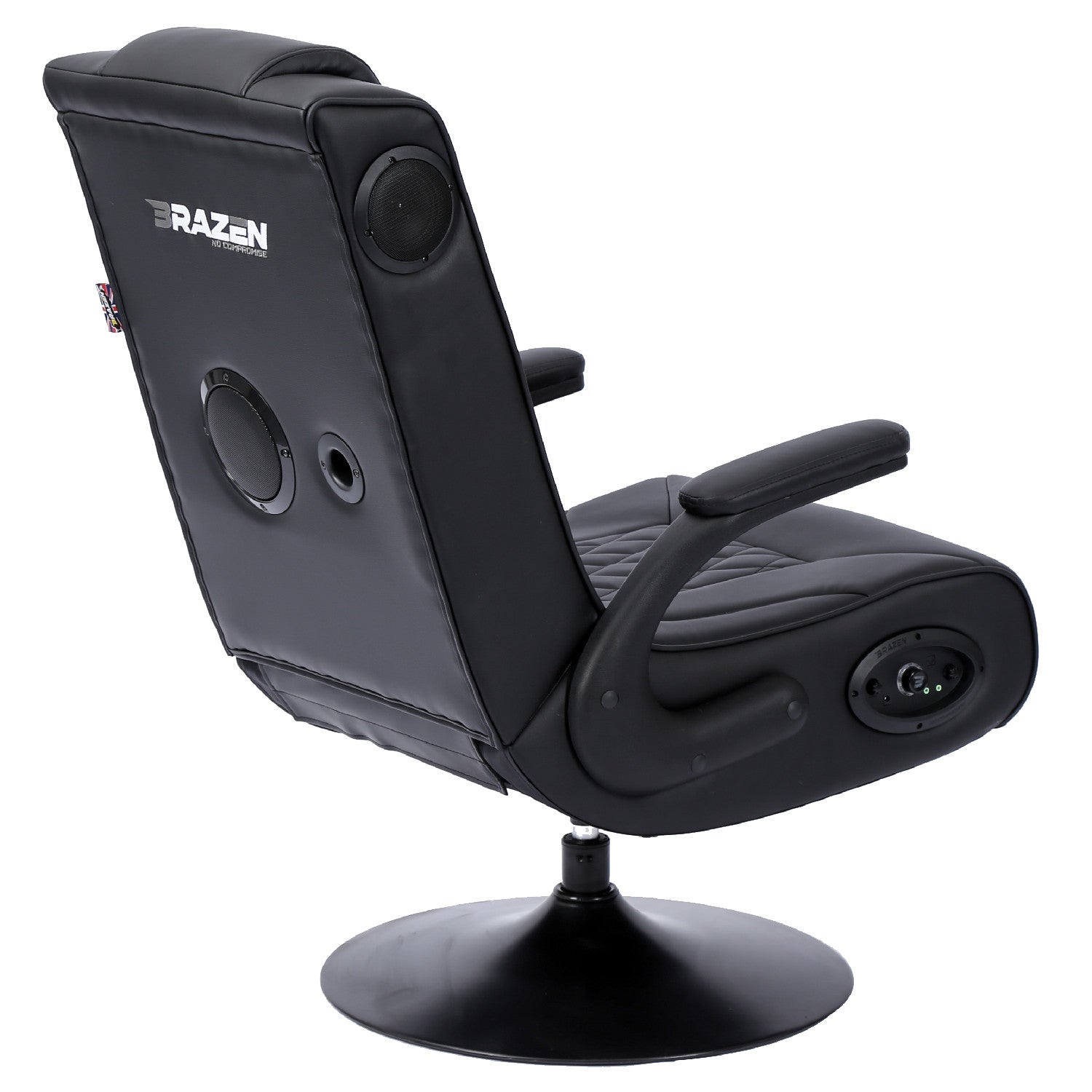 BraZen Emperor XX 2.1 DAB Surround Sound Gaming Chair - Pedestal - Furniture by BraZen The Chelsea Gamer
