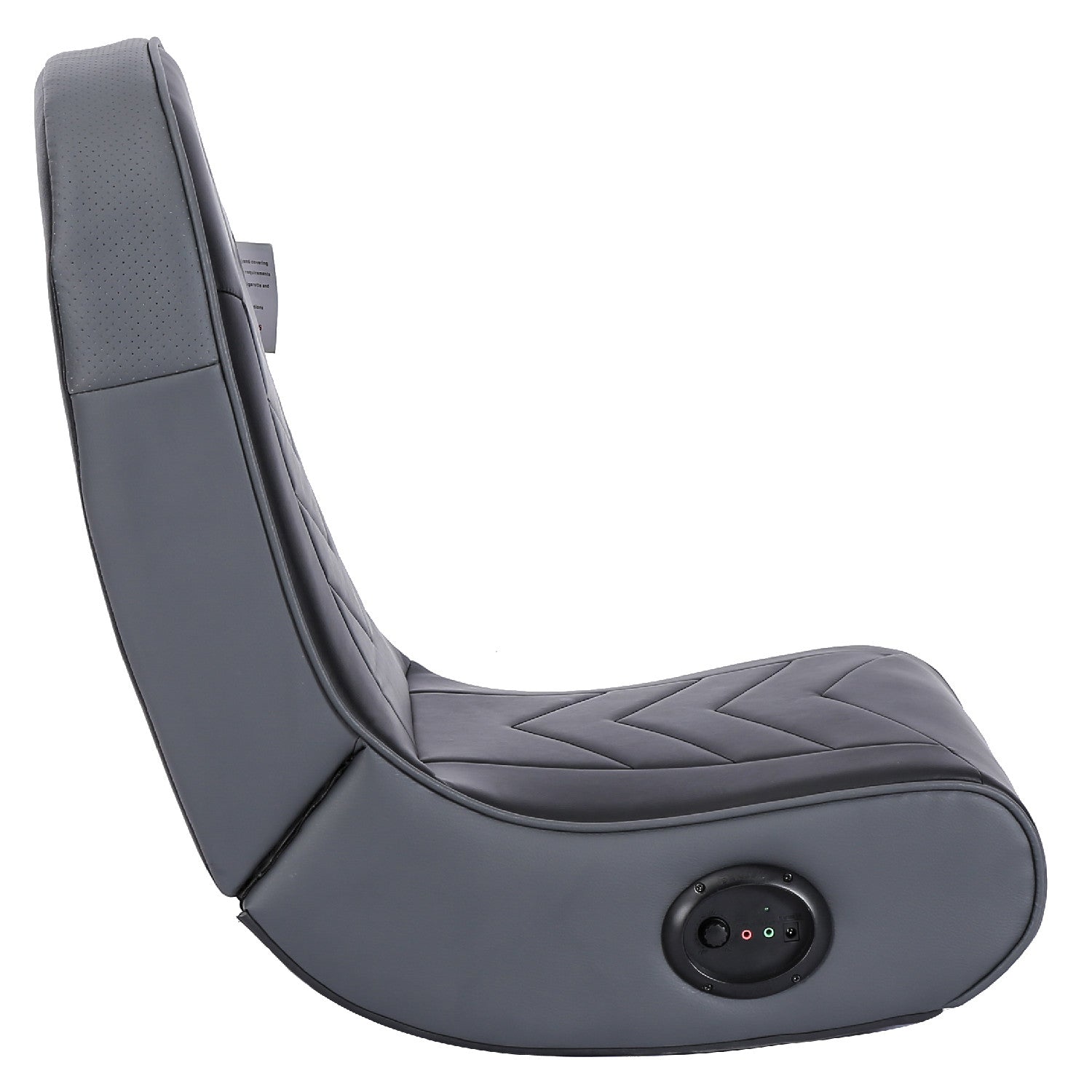 BraZen Predator 2.0 Surround Sound Gaming Chair - Floor Rocker- Grey - Furniture by BraZen The Chelsea Gamer