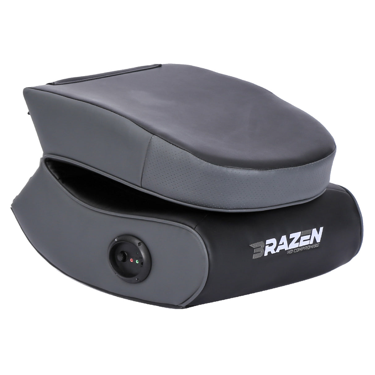 BraZen Predator 2.0 Surround Sound Gaming Chair - Floor Rocker- Grey - Furniture by BraZen The Chelsea Gamer