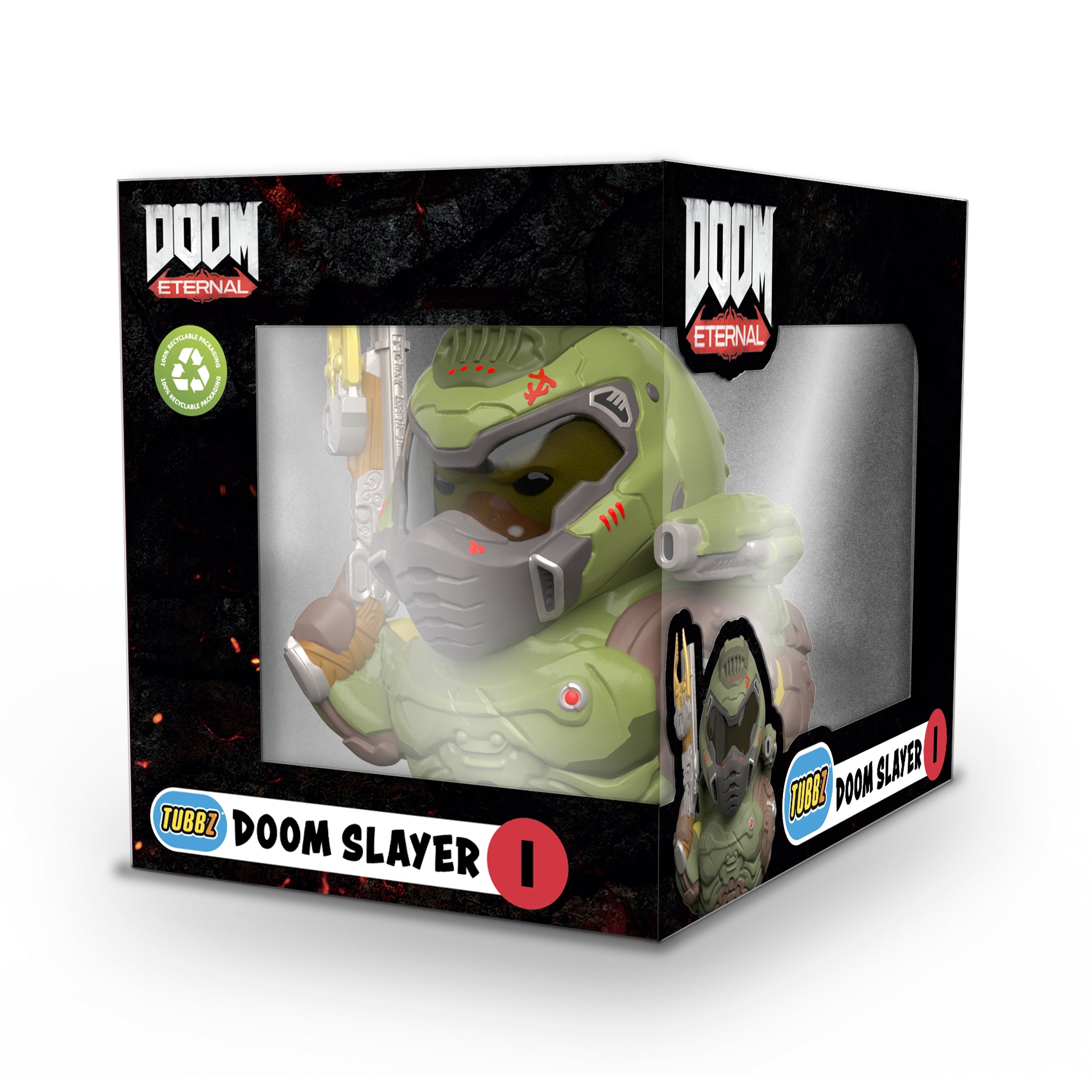 Numskull - DOOM Slayer TUBBZ Collectible Duck - Merchandise by Numskull Designs The Chelsea Gamer