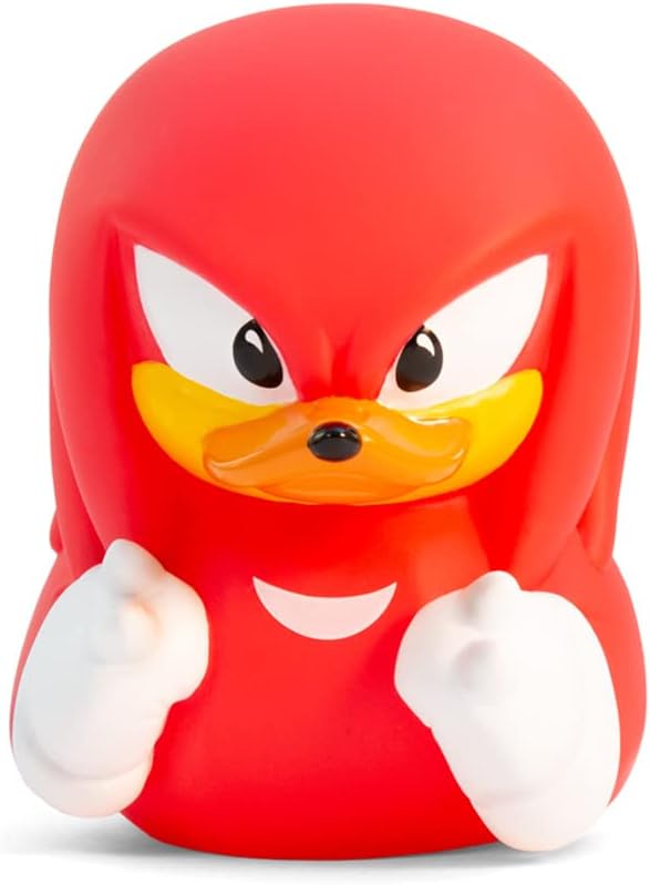 Numskull - Sonic the Hedgehog Knuckles TUBBZ Collectible Duck - Merchandise by Numskull Designs The Chelsea Gamer