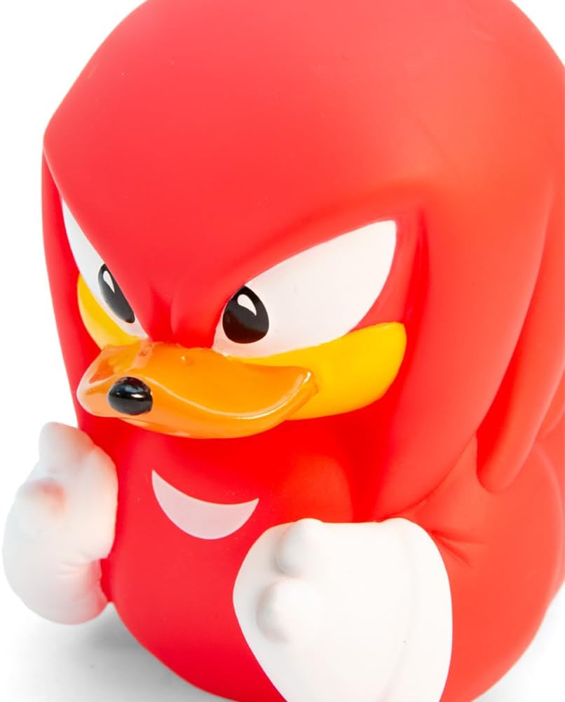 Numskull - Sonic the Hedgehog Knuckles TUBBZ Collectible Duck - Merchandise by Numskull Designs The Chelsea Gamer