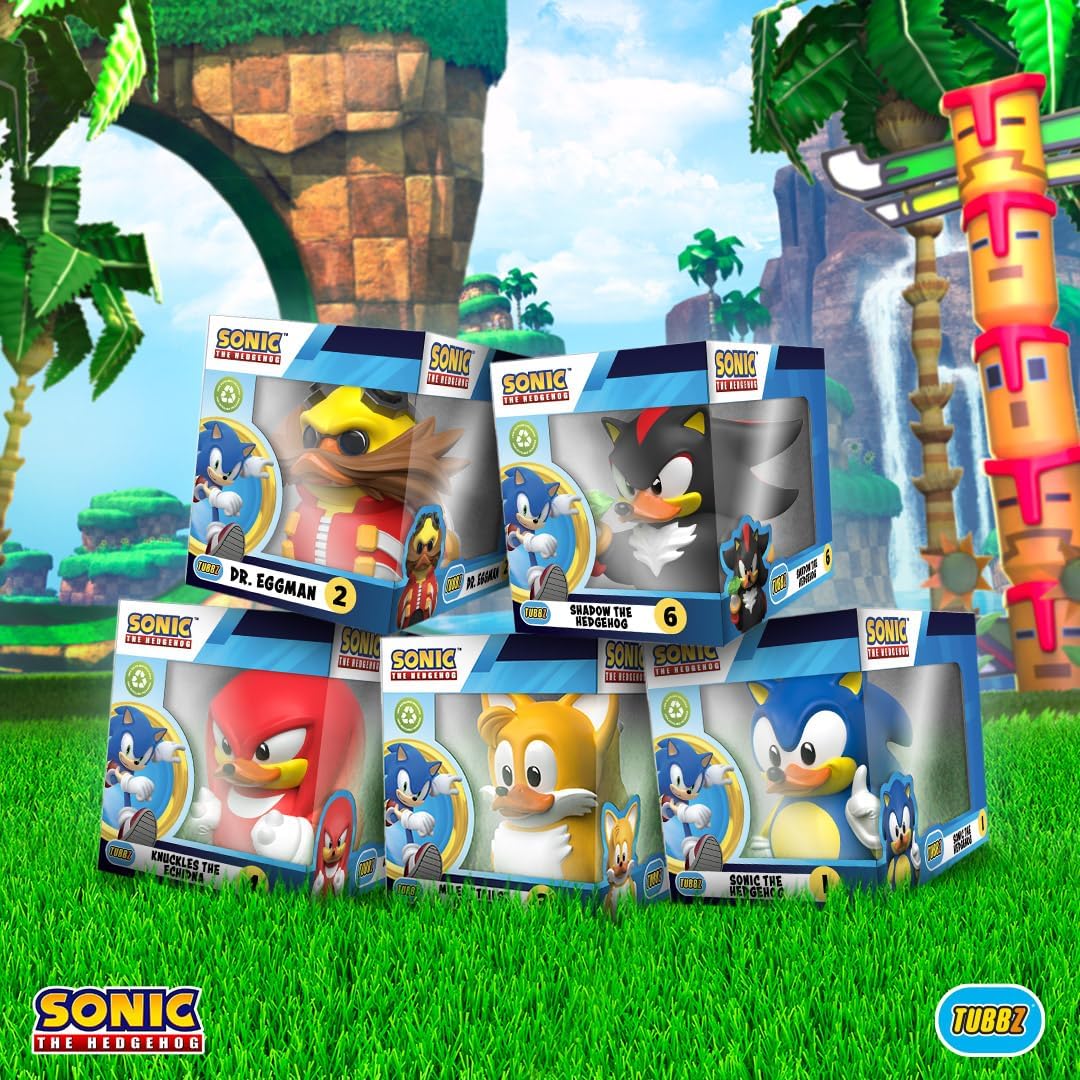 Numskull - Sonic the Hedgehog Sonic TUBBZ Collectible Duck - Merchandise by Numskull Designs The Chelsea Gamer