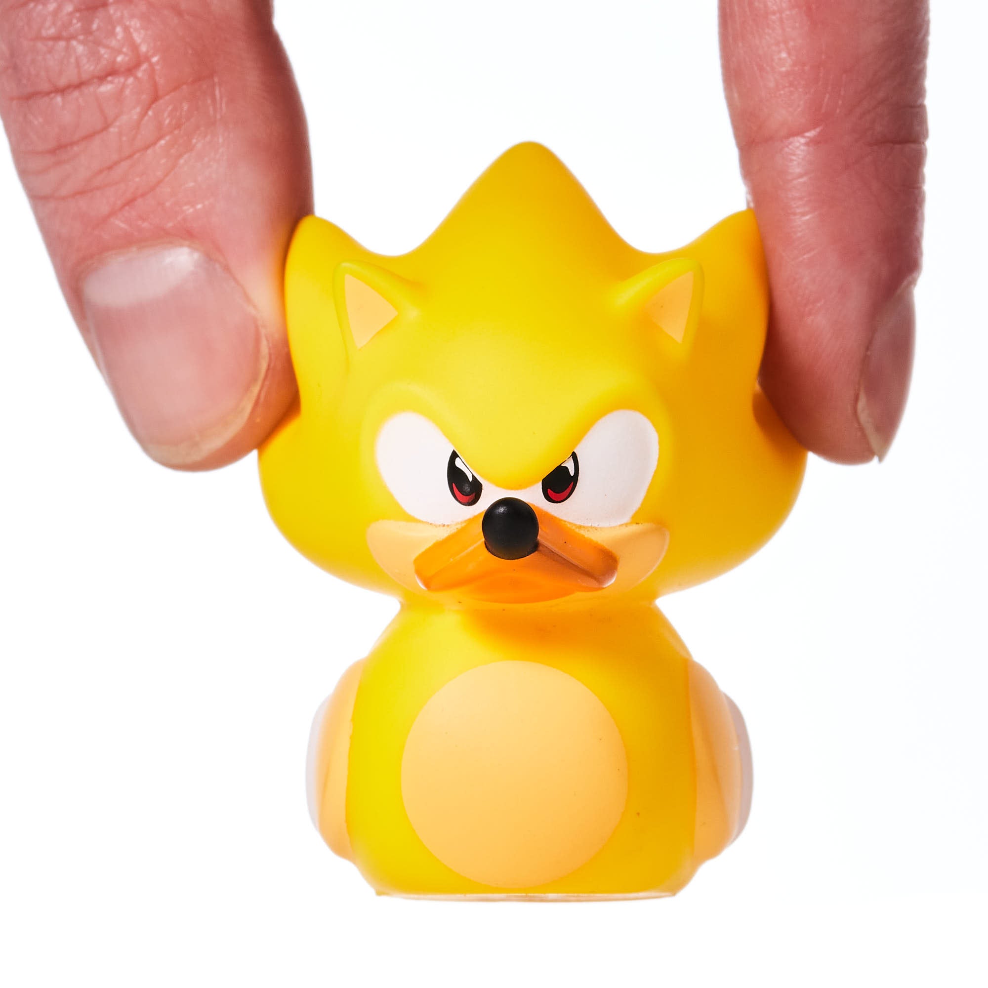 Numskull - Sonic the Hedgehog Super Sonic TUBBZ Collectible Mini Duck - Merchandise by Numskull Designs The Chelsea Gamer