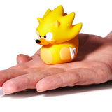 Numskull - Sonic the Hedgehog Super Sonic TUBBZ Collectible Mini Duck - Merchandise by Numskull Designs The Chelsea Gamer