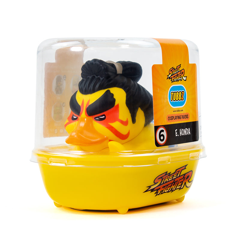 Numskull - Street Fighter E-Honda TUBBZ Collectible Duck - merchandise by Numskull Designs The Chelsea Gamer
