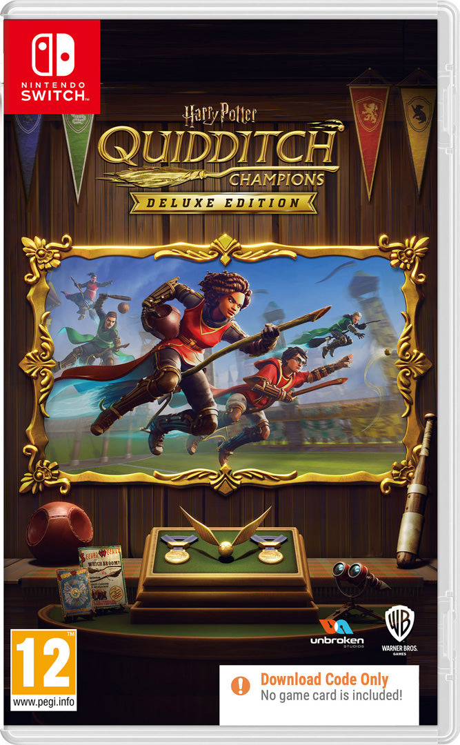 Harry Potter: Quidditch Champions Deluxe Edition - Nintendo Switch - Code In A Box - Video Games by Warner Bros. Interactive Entertainment The Chelsea Gamer