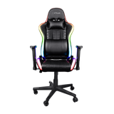 Trust Gaming GXT 716 Rizza RGB LED Illuminated Gaming Chair - Black - Furniture by Trust The Chelsea Gamer