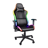 Trust Gaming GXT 716 Rizza RGB LED Illuminated Gaming Chair - Black - Furniture by Trust The Chelsea Gamer