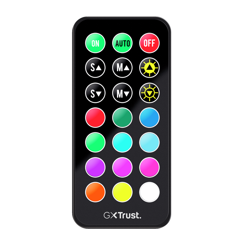 Trust Gaming GXT 716 Rizza RGB LED Illuminated Gaming Chair - Black - Furniture by Trust The Chelsea Gamer