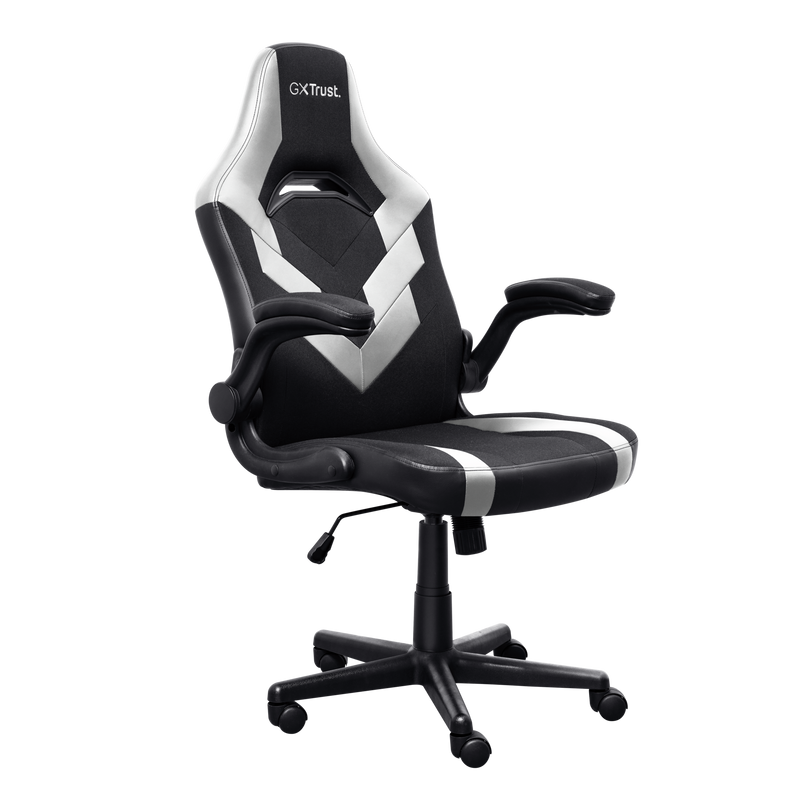 Trust Gaming GXT 703W Riye Gaming  Chair - White - Furniture by Trust The Chelsea Gamer