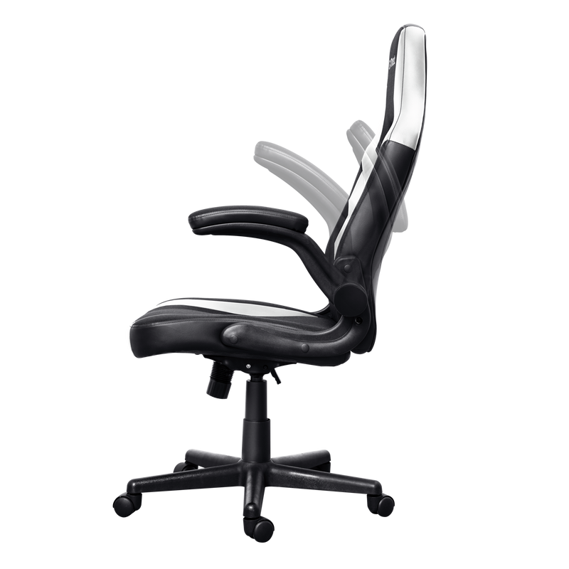 Trust Gaming GXT 703W Riye Gaming  Chair - White - Furniture by Trust The Chelsea Gamer
