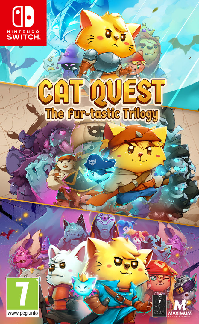 Cat Quest: The Fur-tastic Trilogy - Nintendo Switch - Video Games by Maximum Games Ltd (UK Stock Account) The Chelsea Gamer