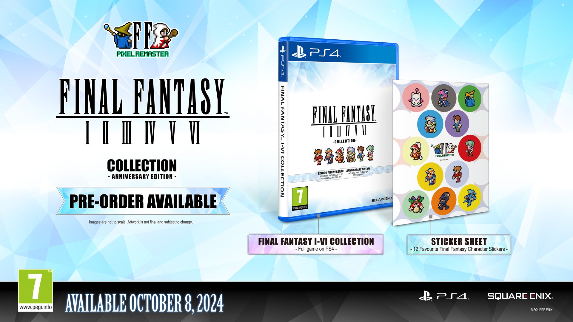 Final Fantasy I-VI Collection Anniversary Edition - PlayStation 4 - Video Games by Square Enix The Chelsea Gamer