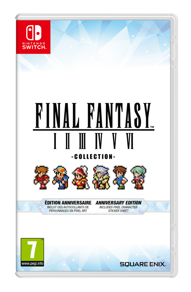 Final Fantasy I-VI Collection Anniversary Edition - Nintendo Switch - Video Games by Square Enix The Chelsea Gamer