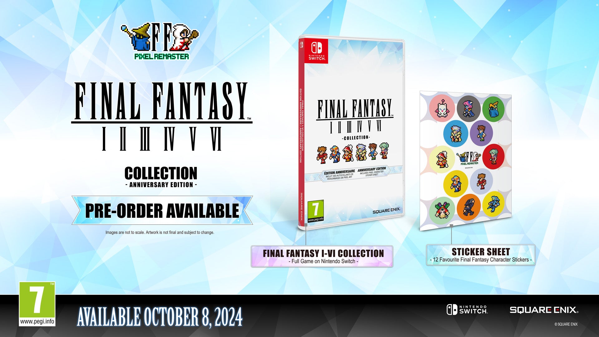 Final Fantasy I-VI Collection Anniversary Edition - Nintendo Switch - Video Games by Square Enix The Chelsea Gamer